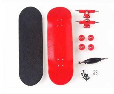 China 2021 Wholesale White Toy Tech Deck Mini Wood Custom Finger Skateboard Children's Toys for sale