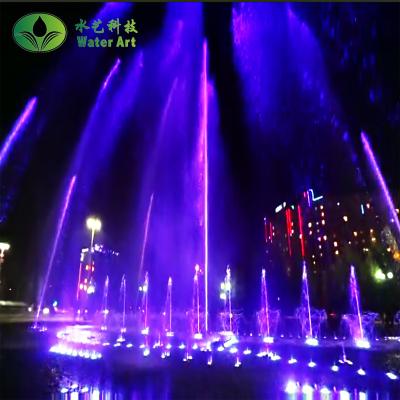 China Modern Professional Customization Water Fountain Water Autumn Fountain Music Dance Outdoor Fountain for sale