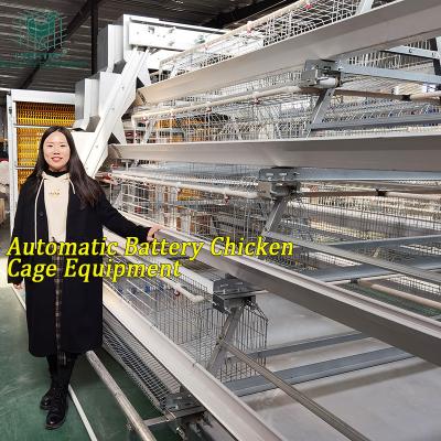 China Layer Chicken Farming Angola Chicken Poultry Farm One Type Layers Battery Cage For 2000 Layers for sale