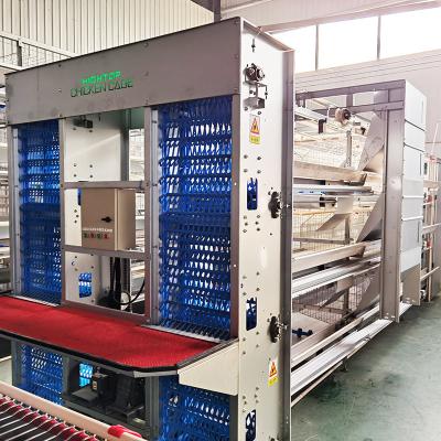 China Layer Chicken Cultivating Sight Poultry Farm Equipment Rtl 3Tier H Type Automatic Chicken Laying System Hen Egg Layer Battery Cage For Philippines Nigeria for sale