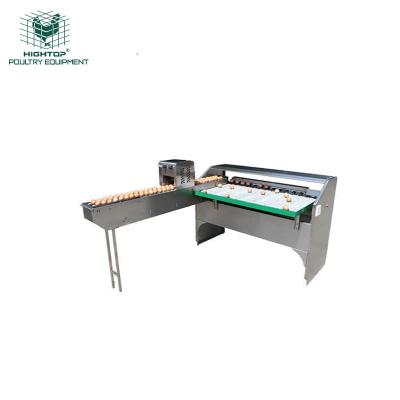 China HIGHTOP Layer Farm Eggs 4000 / Egg Grade Hour Chicken Egg Sorting And Grading Machine for sale