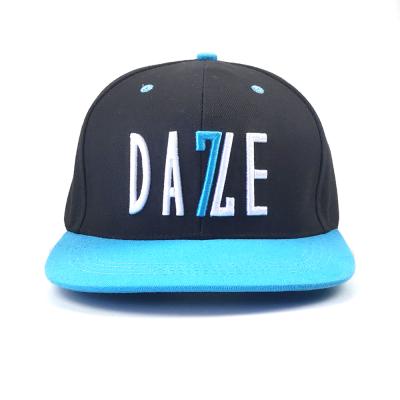 China 2020 COMMON Fashion Wholesale Custom 5 Panel Cotton Flat Brim Snapback Hat for sale