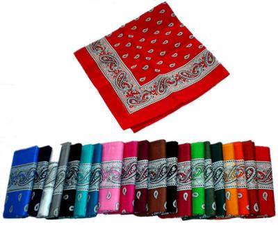 China Wholesale Customized Cheap Multi Functional Hip Hop Cotton Bandana for sale