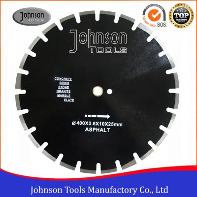 China SGS Approved Asphalt Cutter Blade , Black Diamond Blade For Asphalt for sale