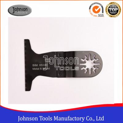 China 65x40mm BIM Bi Metal Multi Tool Accessories Quick Blade For Metal And Wood for sale