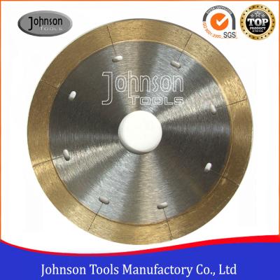 중국 105mm - 350mm는 좁은 레이저 커트 열쇠 구멍을 가진 사기그릇 절단을 위해 도기 타일을 톱날을 소결했습니다 판매용