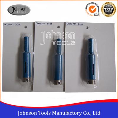 China Masonry Drill Bit / OD16mm Diamond Core Drill Bits With 3 / 8