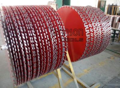 China hoja de sierra del diamante de 32inch 800m m, agujero de centro de 60m m, Husqvarna u hormigón de la máquina de Hilti, concreto y reforzado. en venta