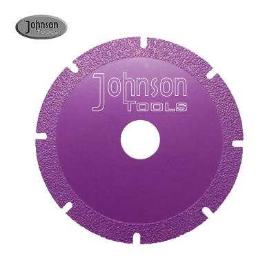 China 4 Inch Vacuum Brazed Marble Cutting Disc Cutting Saw Blade For Marble And Ceramic Glass for sale