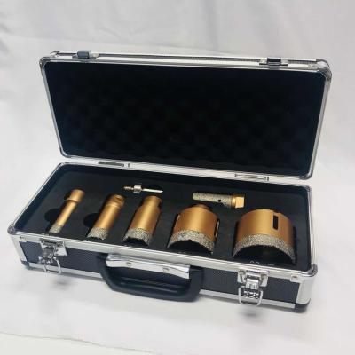 China Round Hole Cutting 68mm Diamond Core Drill Set for sale