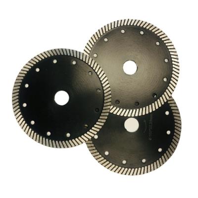 China 150mm Turbo Segmented Sintered Diamond Stone Cutting Blades for sale