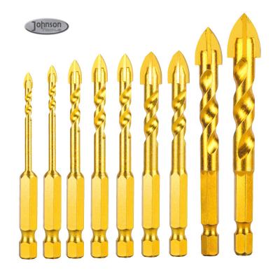 China Tungsten Carbide Cross Head Ceramic Drill Bits For Glass for sale