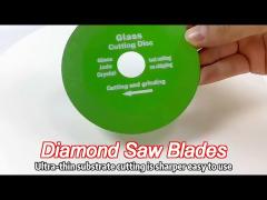 125mm circular wet use glass ceramic diamond cutting saw blade