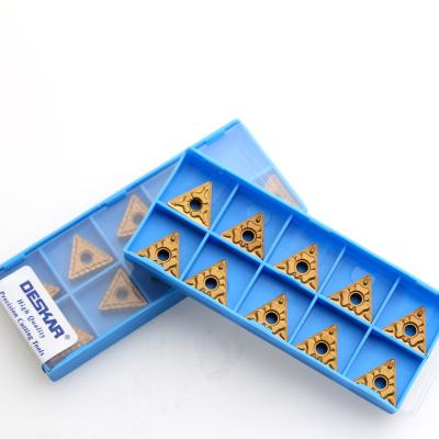 China External Turning Inserts DESKAR TNMG160404 TNMG160408 TNMG160412 TM CQ HQ PR CM PM MT R-S L-S LF9018 CNC Lathe Cutter Cutting Carbide Insert Turning Tool for sale