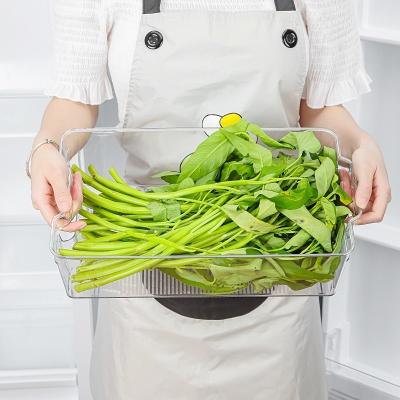 Chine Contenant de cuisine en plastique carré pour le réfrigérateur à vendre