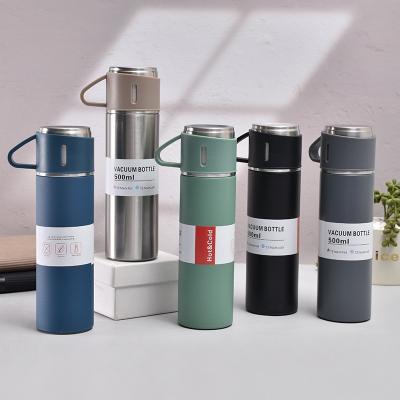 China Stainless Steel Thermo 17oz Vacuum Insulated Bottle with Handle 330g Designed to Suit Adults for sale