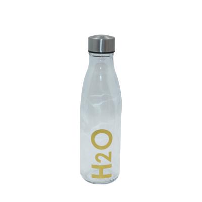 China 2020 Tour Custom Logo and Eco-Friendly Glass Water Bottle with Direct Drinking Method for sale