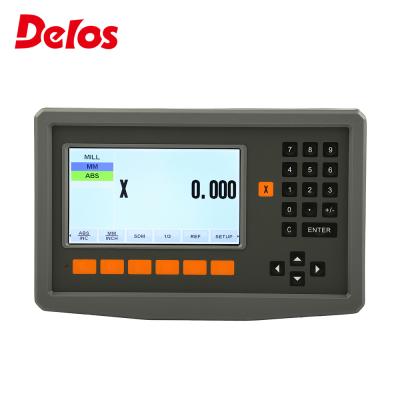 China Length DRO Delos LCD 1 Axis Metal Case Gauge Digital Readout for Lathe and Machine Encoder LED Digital Reading for sale