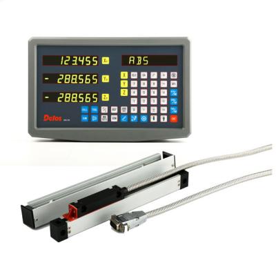 China Length 3 Axis Digital Readout Measuring Scale With Linear Scale For Lathe Machine for sale