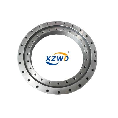 China Light Flanged Type Four Point Contact Internal Gear Swivel Ring Bearing For Conveyors for sale