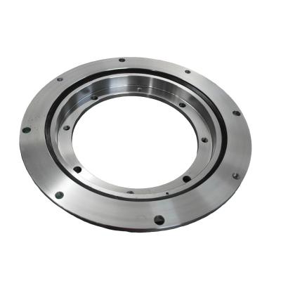 China Four Point Contact Section Thin Flange Type Non-geared Slewing Bearing For Food Machinery for sale