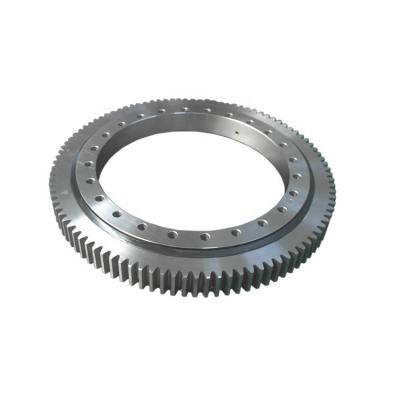 China Xuzhou Wanda Slewing Bearing High Quality Light Type Four Point Touch Slewing Bearing With External Gear for sale