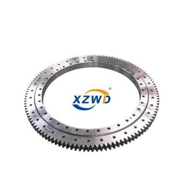 China Four Point Contact Precision Roller Single Row Small Clearance Slewing Ring Bearing for sale