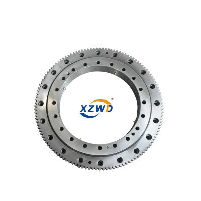 China Single Cross Roller Roller Turntable Bearing External Gear Teeth Bearing Rotary Bearing for sale