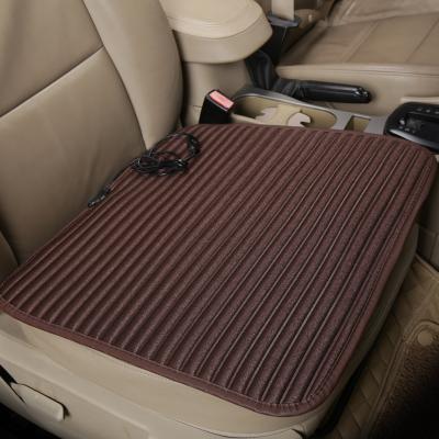 China Sports USB 12V Car Seat Heating Winter Electric Car Cushion With Power Failure Protection Auto Seat Protector for sale