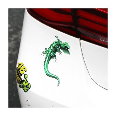 China 3D Car Sticker Auto Custom Art Sticker Geckoes Removable Design Car Decal Waterproof Vehicle Decals 1Pcs for sale