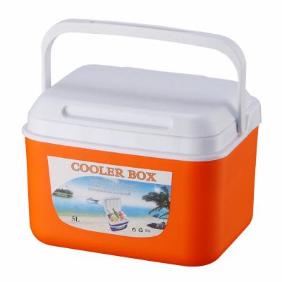 China 5L Outdoor Portable Car Food Storage Car Incubator Fishing Box Refrigerator Cold Cooler Cooler Box For Travel for sale