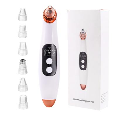 China Pore ​​Remover Remove Blackheads Acne Facial Sniff Electric Nasal Inhaler Remove Blackhead Acne Needle Clean Skin Beauty Care Tool Kit for sale