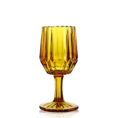 China 2019 Hot Selling Medieval Colored CLASSIC Wine Glass Water Goblets for sale