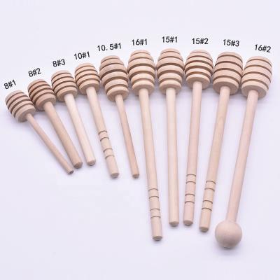 China Viable wooden dipper honey stir stick spoon for sale