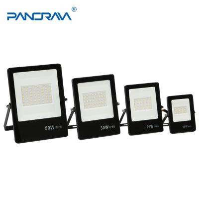 China Mordern High Quality Slim Ip65 Matrix Cast Aluminum Ac85-265v 10 20 30 50 Waterproof Outdoor 100 W Led Wall Lamp for sale