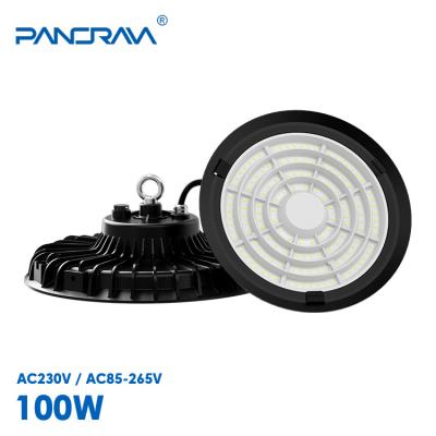 China Aluminum Industrial Waterproof Warehouse Ceiling 50w 100w 200w LED Garage Ip67 UFO High Bay Light for sale