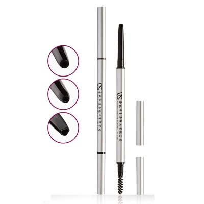 China Waterproof Double Headed To Seal Black Winged Liquid Eyeliner Stamp Double Side Eyeliner Pencil Packaging for sale