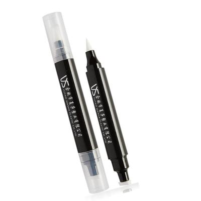 China Waterproof Double Headed To Seal Black Winged Liquid Eyeliner Stamp Double Side Eyeliner Pencil Packaging for sale