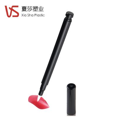 China Kajal Waterproof Empty Eyeliner Pencil Black Plastic Liquid Eyeliner Pencil Tube Container for sale