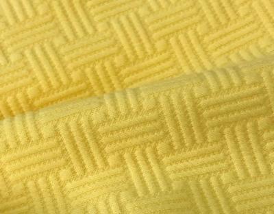 China Breathable Polyester knitted jacquard fabric for producing popular clothing for sale