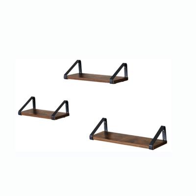 China New Arrival (Height) Adjustable Wood Shelves Floating Mount Decoration Furniture Wall Shelf for sale