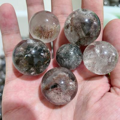 China Europe Crystal Carving Garden Quartz Balls Small Size Crystal Mini Sphere For Healing Handmade for sale