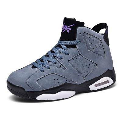 China Unisex High Top EVA Basketball Shoes aj6 Top Trainer Sport Sneaker for sale