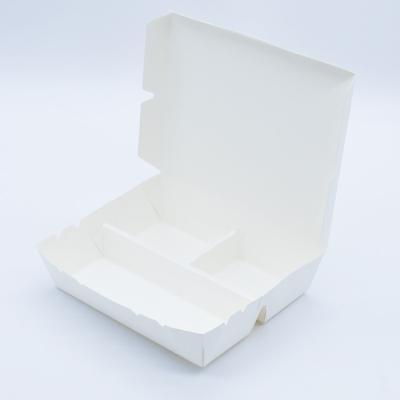 China Disposable Chinese Factory 3 4 Compartment Take Out Fast Food Lunch Box Containers for sale