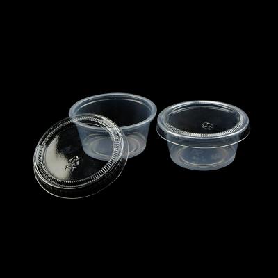 China Food Supply Disposable Plastic Container Sauce Cup For Ketchup for sale