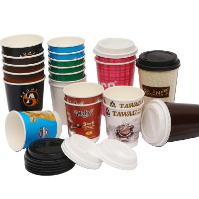 China Biodegradable Logo Printed Food Packaging 16 Ounce Food Soup Cup Take Out Food Container With Paper Lid for sale