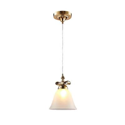 China ODM/OEM Nordic Vintage Style Small Simple Hanging Elegant Lamp Shades Glass Chandelier for sale