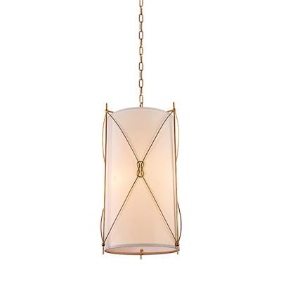 China American Modern Cylinder Style Fabric Shade Simple Ceiling Hanging Pendant Light for sale