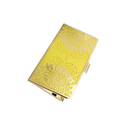 China Fashion Hot sale business card holder mininmalist wallet metal credit card case for sale