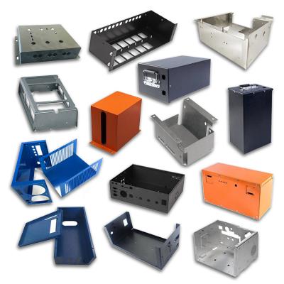 China Custom Sheet Metal Fence Steel Box Stamping Stainless Steel Aluminum Laser Cutting Utility Sheet Metal Fabrication Bending Part for sale